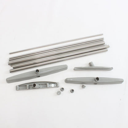 Сушарка для білизни (70х62х36см) Mobile towel rack, на 5 рядів / Підлогова сушка для одягу