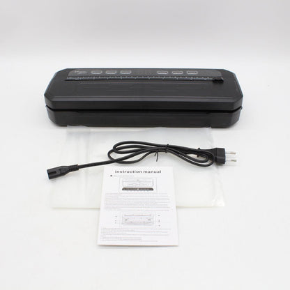 Вакуумний пакувальник продуктів, сенсорний, від мережі / Домашній вакууматор для продуктів / Вакууматор для м'яса