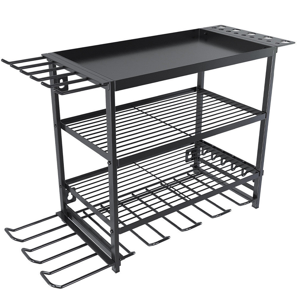 Полиця-органайзер для інструментів 3-х рівнева MZY-859 / Органайзер-стелаж для інструментів