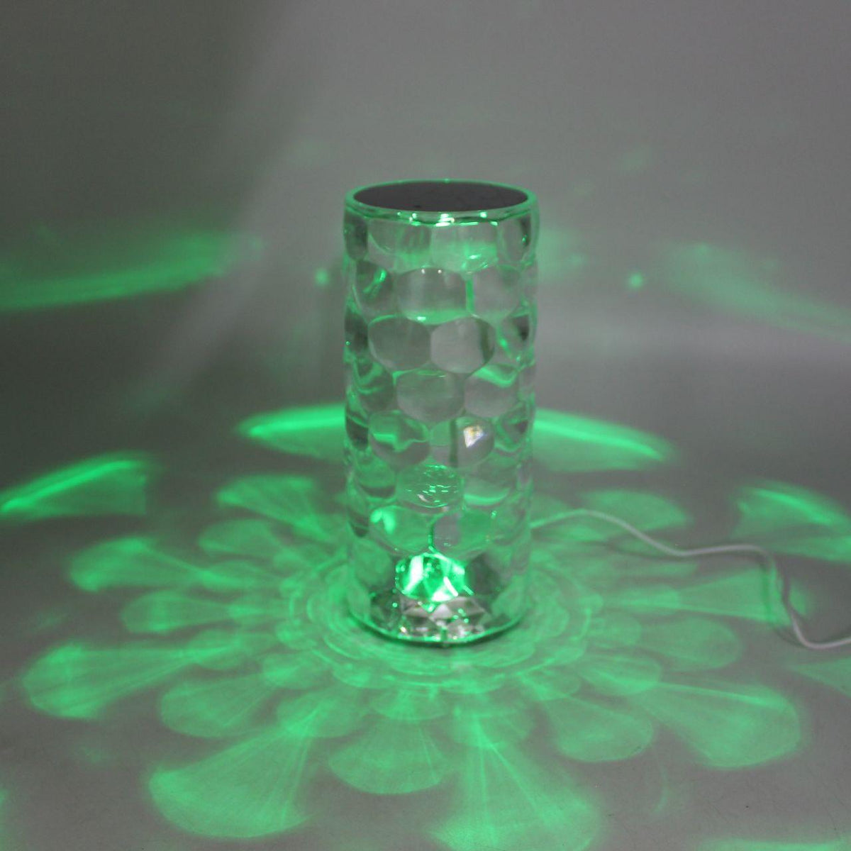 Настільна LED лампа з RGB та USB, 8х18см, AT-D94-A / Акумуляторний нічник / Настільний світильник / Лампа нічник