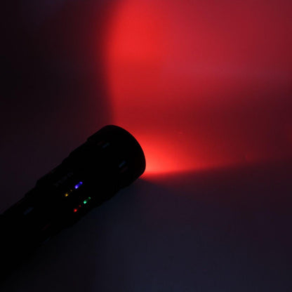 Акумуляторний ліхтар ручний 8x18650, від USB, Power bank, Zoom, AK178, Чорний / Світодіодний ліхтар / Ручний ліхтар