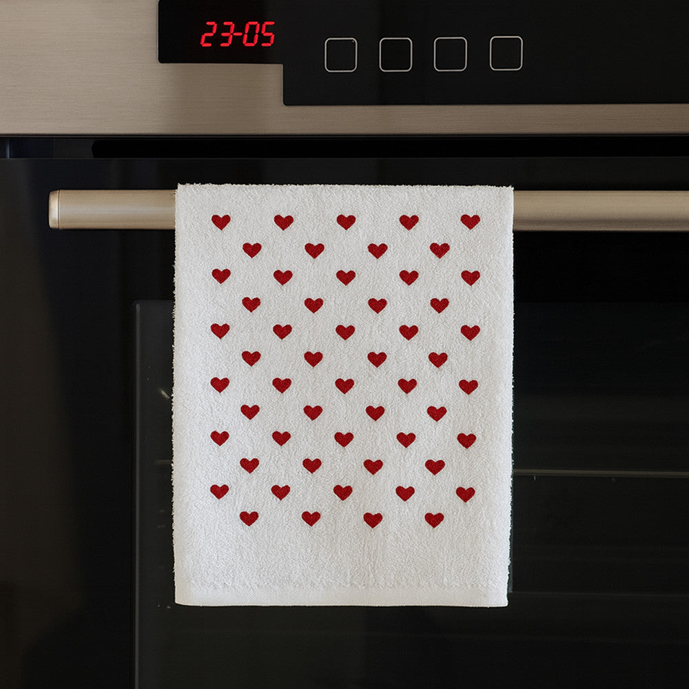 Бамбукові рушники для кухні 30х50см, 3шт/уп, Mame Heart / Набір рушників / Кухонні рушники
