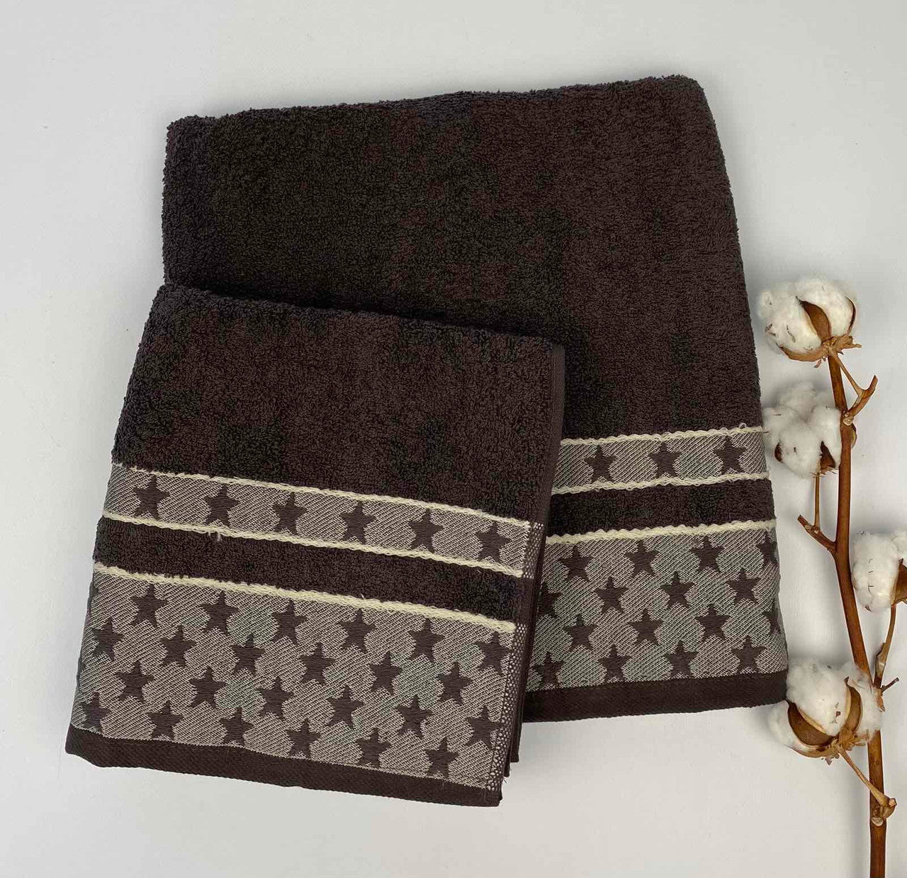 Набір рушників, 6 шт, Yildiz Sweet dream / Комплект махрових рушників / Рушники з бавовни