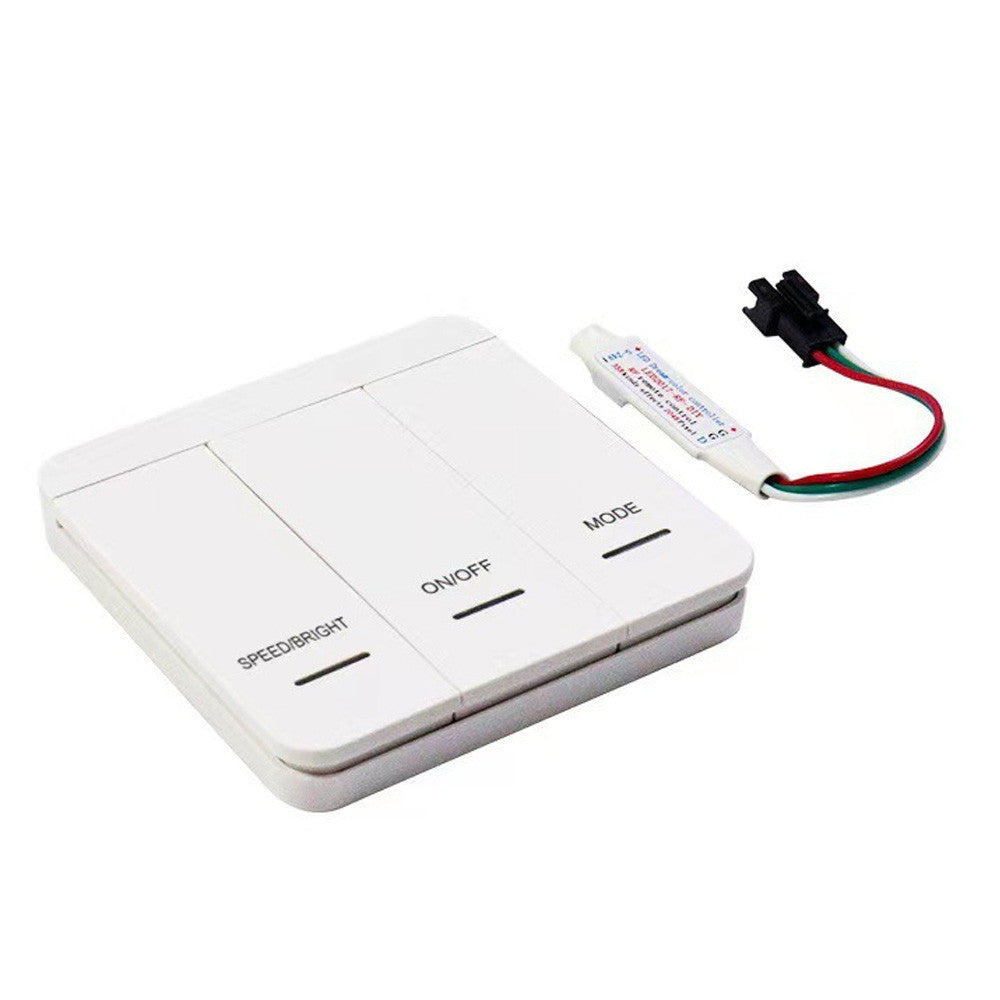 Світлодіодна стрічка 10м + контролер, 24V, SMD2835, Біжуча хвиля, Теплий Білий / Лед стрічка / Підсвітка в кімнату