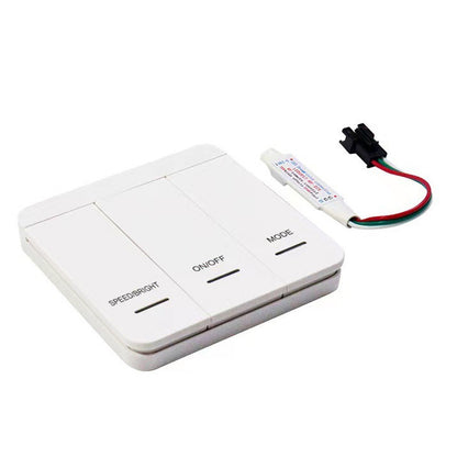Світлодіодна стрічка 10м + контролер, 24V, SMD2835, Біжуча хвиля, Теплий Білий / Лед стрічка / Підсвітка в кімнату