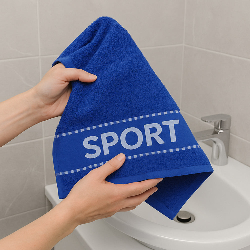 Махрові рушники, 6шт/уп, Sweet dream Sport / Набір рушників бавовняних / Рушники для обличчя