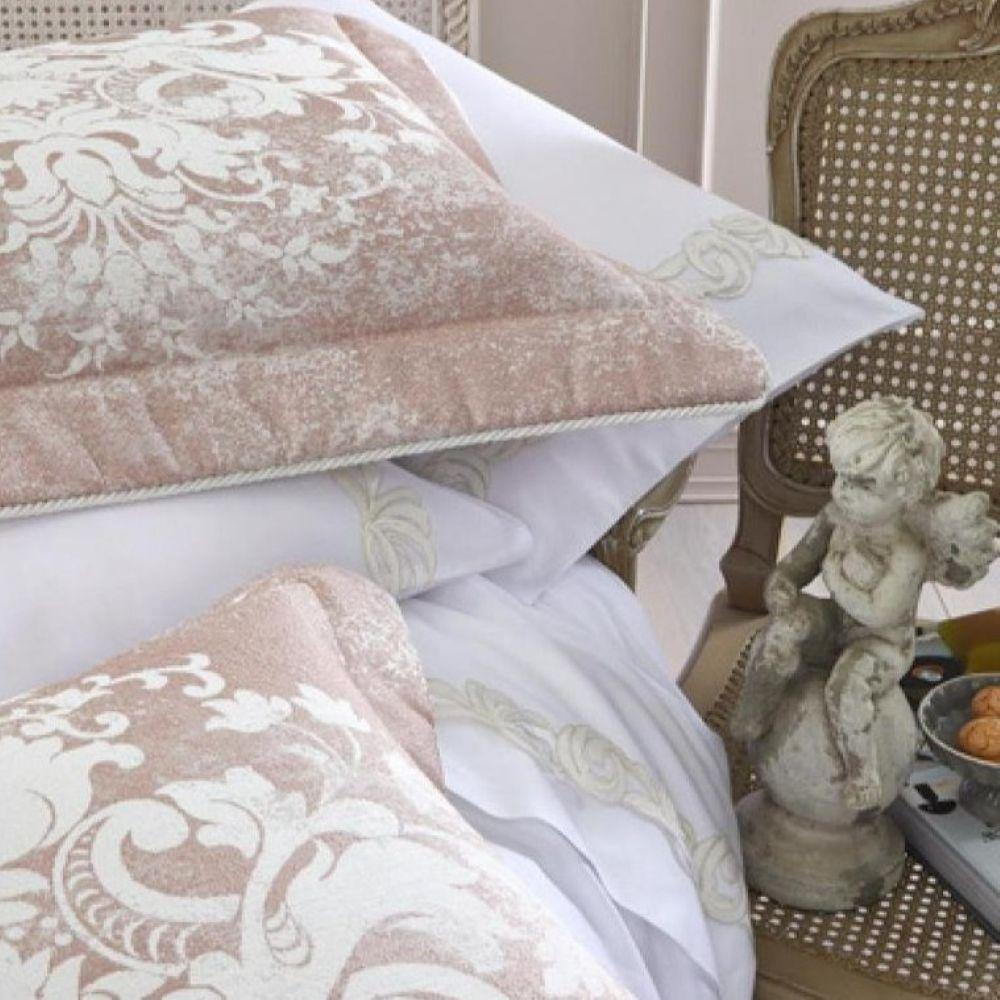 Покривало з наволочками, 270x260см, Pepper Home Eva Pink / Комплект покривало + наволочки