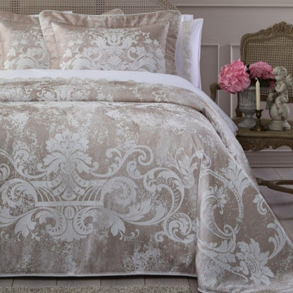 Покривало з наволочками, 270x260см, Pepper Home Eva Pink / Комплект покривало + наволочки