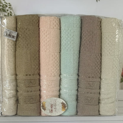 Рушники махрові 50х90см, Cestepe Lux cotton Senfoni / Набір коттонових рушників для рук та обличчя