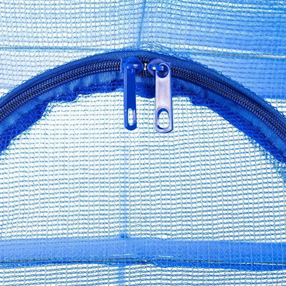 Складна сушарка для риби, грибів та овочів (100х50х50см), 5 ярусів / Підвісна сітка для сушки фруктів