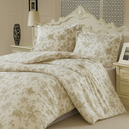 Комплект постільної білизни попліновий, Євро розмір, Romeo home Poplin Linens / Бавовняна постільна білизна