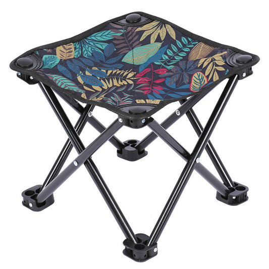 Складаний стільчик до 100кг, 29,4х29,4х23,4 см / Стілець похідний для риболовлі / Стілець для пікніка / Стілець для кемпінгу