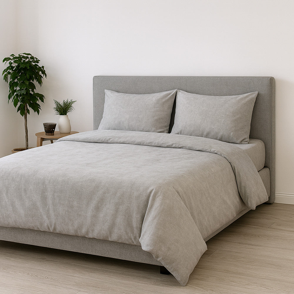 Комплект постільної білизни попліновий, Romeo home Poplin Yazen / Набір постільної білизни / Постіль бавовняна