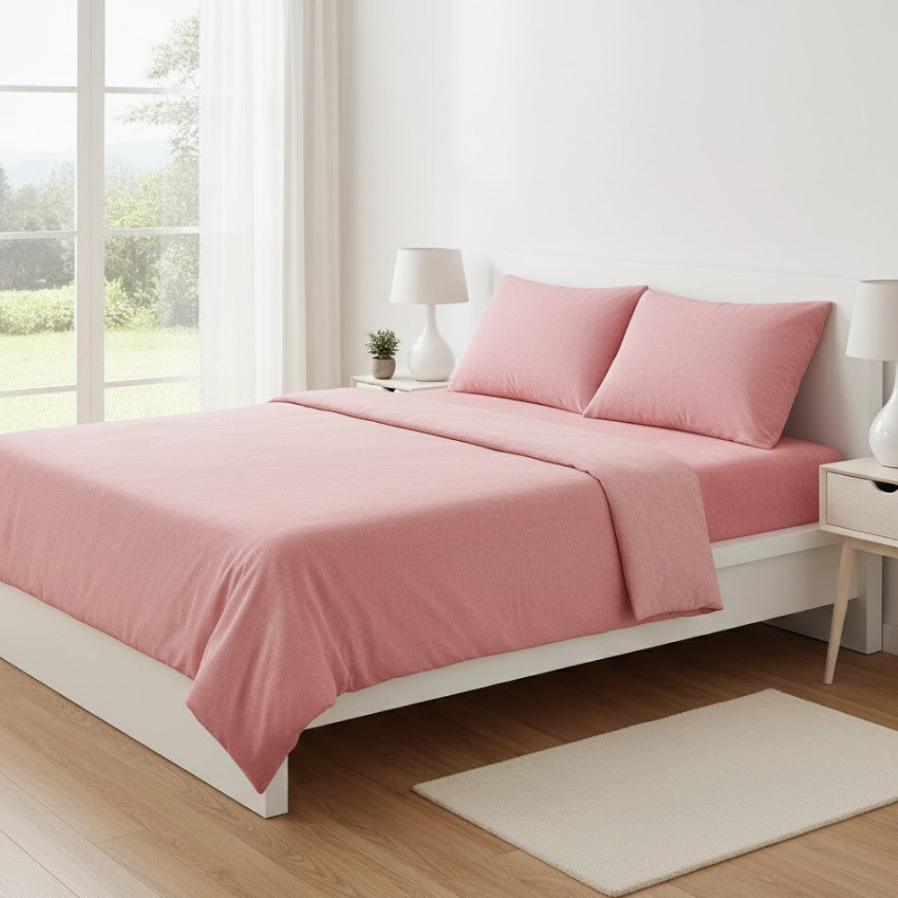 Комплект постільної білизни попліновий, Romeo home Poplin Nef / Набір постільної білизни / Постіль бавовняна