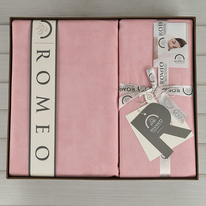 Комплект постільної білизни попліновий, Romeo home Poplin Nef / Набір постільної білизни / Постіль бавовняна