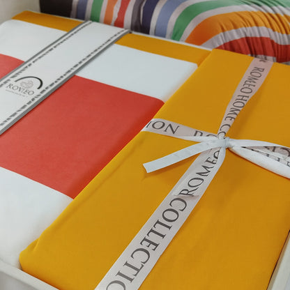 Комплект постільної білизни, Євро розмір, Romeo Ran.Custom colors / Набір постільної білизни бавовняний