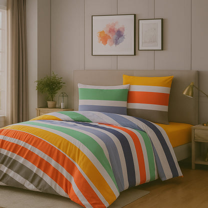 Комплект постільної білизни, Євро розмір, Romeo Ran.Custom colors / Набір постільної білизни бавовняний