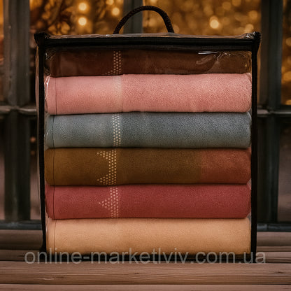 Махрові рушники 100x150 см, 6 шт Eko Sweet Dream / Набір рушників з бавовни / Комплект рушників