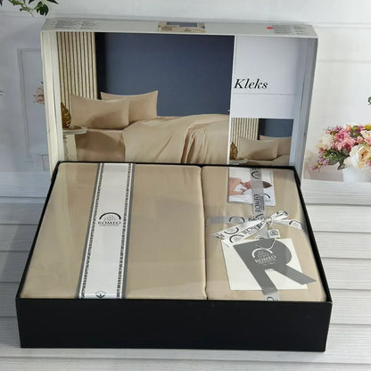 Комплект постільної білизни, Євро розмір, Romeo home Kleks / Бавовняна постільна білизна