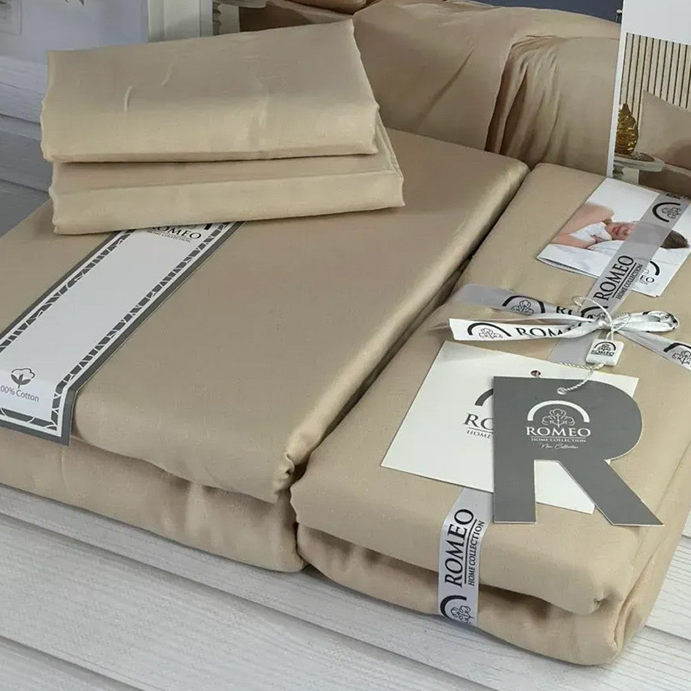 Комплект постільної білизни, Євро розмір, Romeo home Kleks / Бавовняна постільна білизна