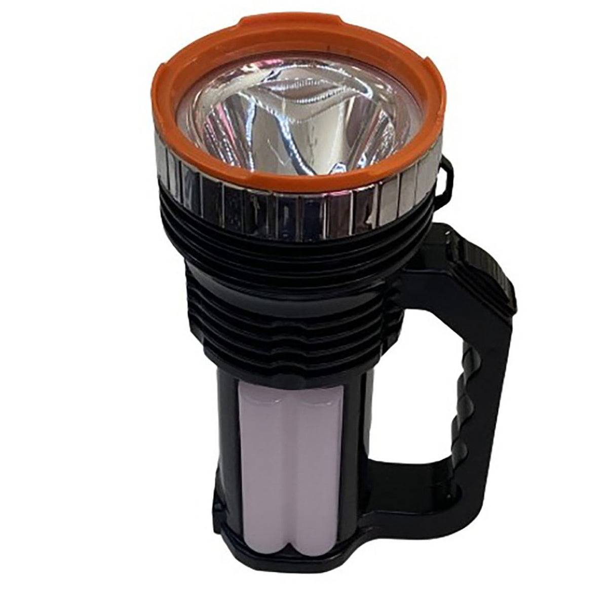 Ручний ліхтар із сонячною панеллю, LED + COB, FEIAN FA-2958, Чорний / Ліхтар-прожектор / Кемпінговий ліхтар акумуляторний