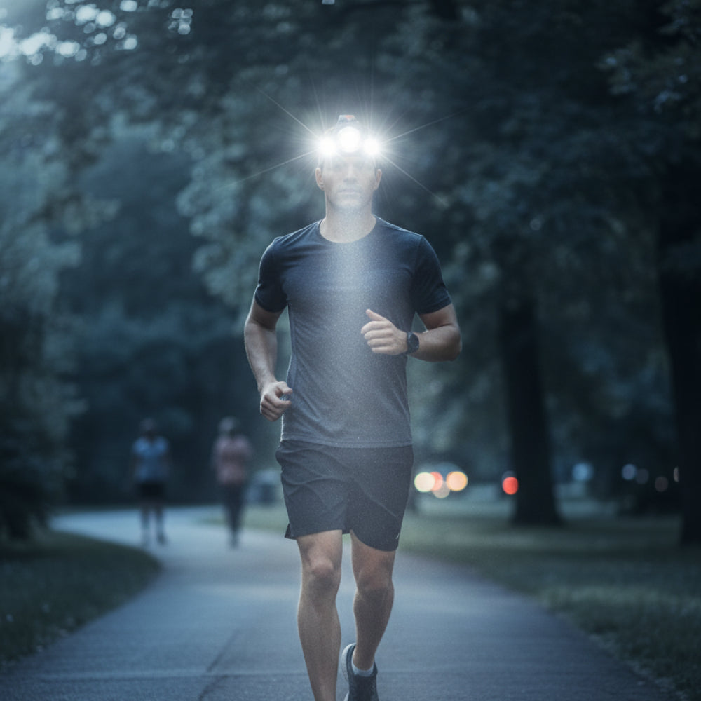 Ліхтарик налобний світлодіодний на акумуляторі Bailong RJ 3000 / Потужний акумуляторний ліхтар на лоб