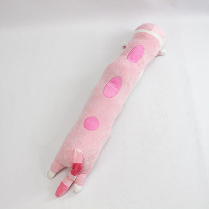 М'яка іграшка подушка Кіт Батон, 130 см, Рожевий / Подушка обіймашка / М'яка іграшка антистрес