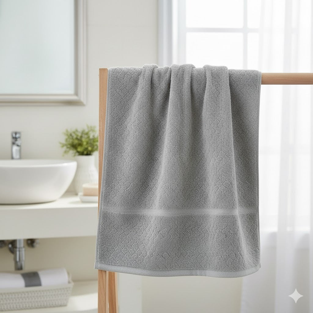 Набір рушників, 6 шт, 70x140 см, Cestepe Lux cotton Grand / Комплект махрових рушників / Бавовняні рушники