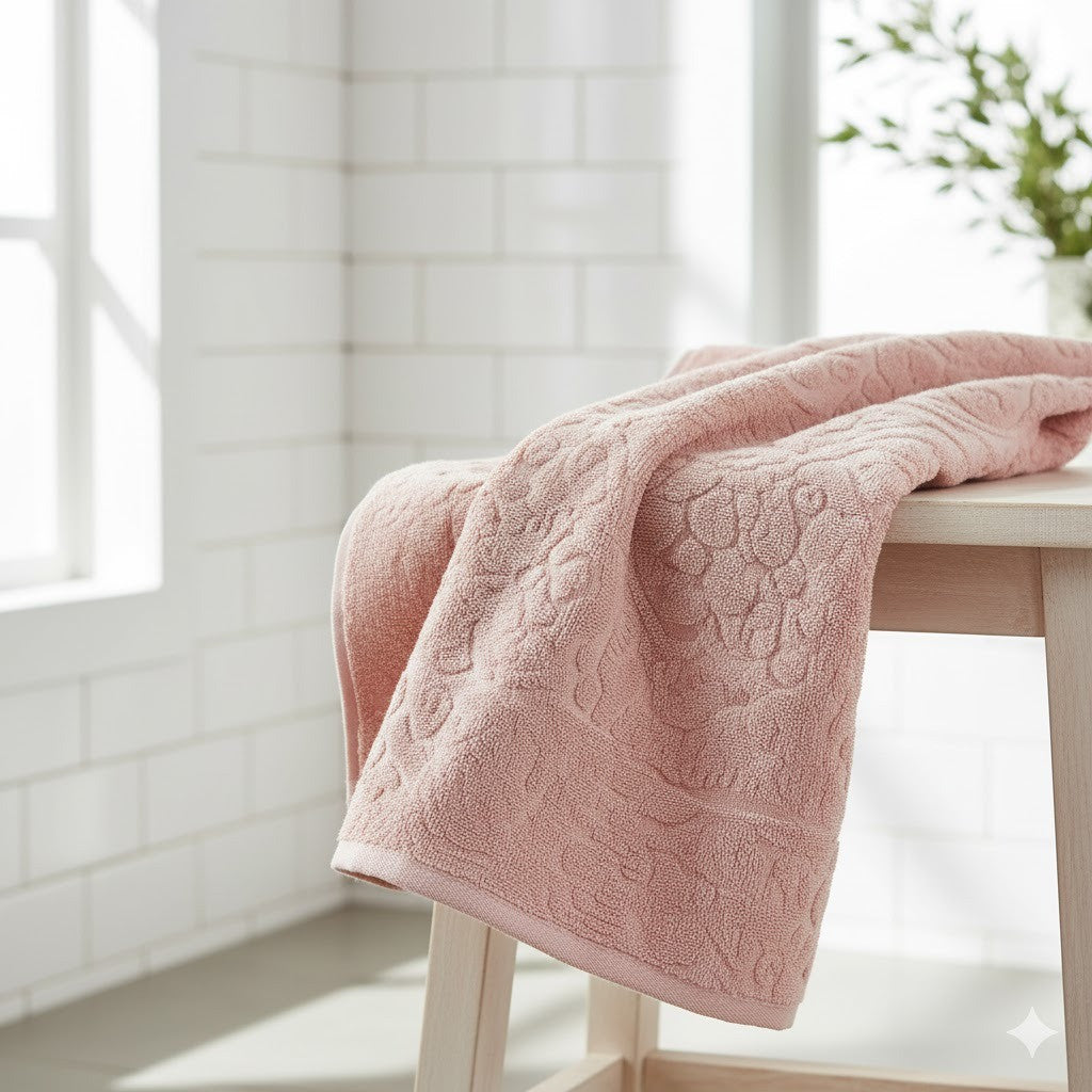 Набір рушників, 6 шт, 70x140 см, Cestepe Lux cotton Baki / Набір махрових рушників / Комплект рушників