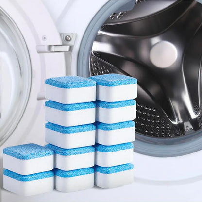 Антибактеріальний засіб для чищення пральної машин 12шт, Washing machine cleaner №2 / Таблетки для пральної машини