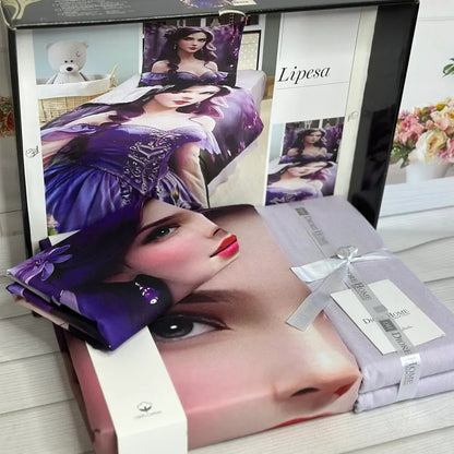Дитяча постільна білизна, Полуторна, ранфорс, Romeo home Lipesa / Комплект дитячої постільної білизни
