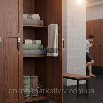 Рушники бавовняні, 6 шт/уп., 70x140, Sweet dream Zigzag / Комплект рушників із бавовни / Набір рушників