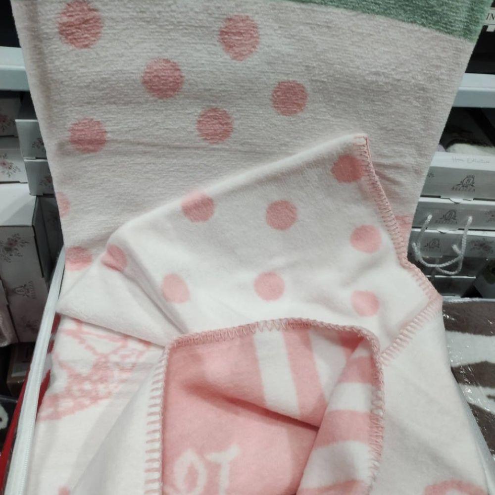 Плед бавовняний 200х240 см, 500 гр/м2, Belizza Butterfly / Покривало з бавовни / Ковдра на ліжко