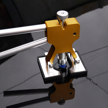 Набір для видалення вм'ятин без фарбування з комплектом грибків + клей / Професійний набір для рихтування авто