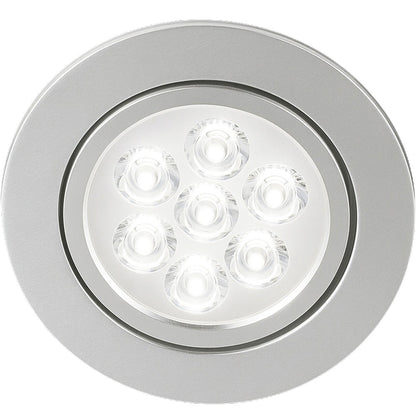 Точковий світильник поворотний 7W, Холодний Білий / LED світильник вбудований / Світлодіодний світильник врізний