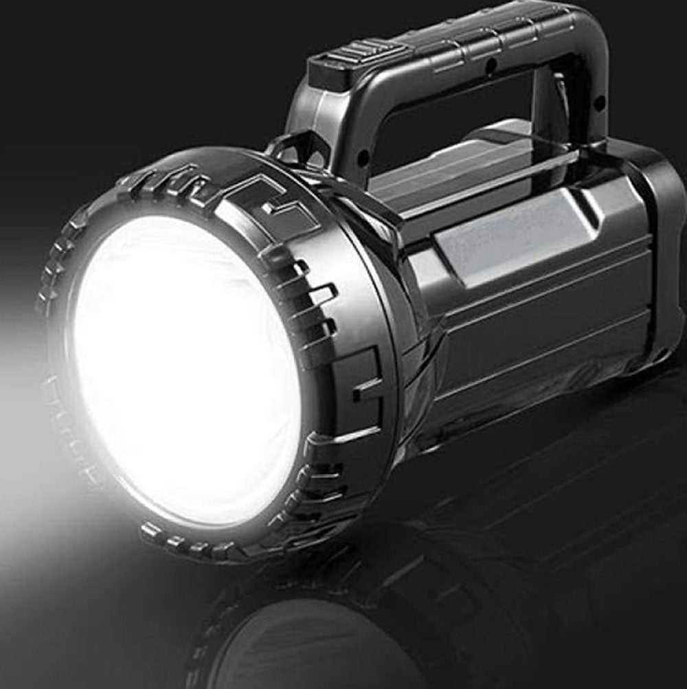 Світлодіодний ліхтар ручний 75Вт, 2800мАч, DP7045B, Чорна / Акумуляторний ліхтар прожектор / Кемпінговий ліхтарик ручний