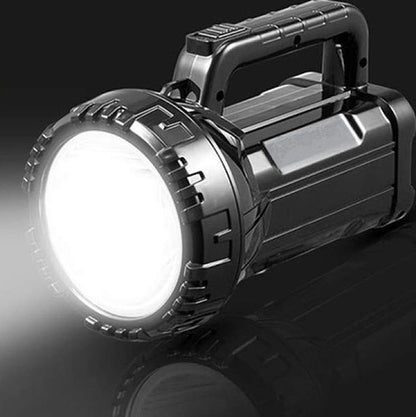 Світлодіодний ліхтар ручний 75Вт, 2800мАч, DP7045B, Чорна / Акумуляторний ліхтар прожектор / Кемпінговий ліхтарик ручний