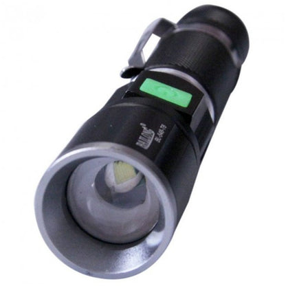 Ручний ліхтар акумуляторний від USB, BL548 T6, Чорний / LED ліхтар тактичний / Світлодіодний ліхтар ручний