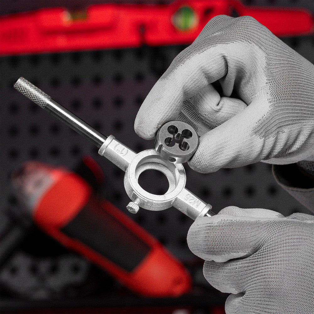 Набір мітчиків та плашок, 20 шт, в кейсі / Плашки / Мітчики / Плашки для нарізування різьби