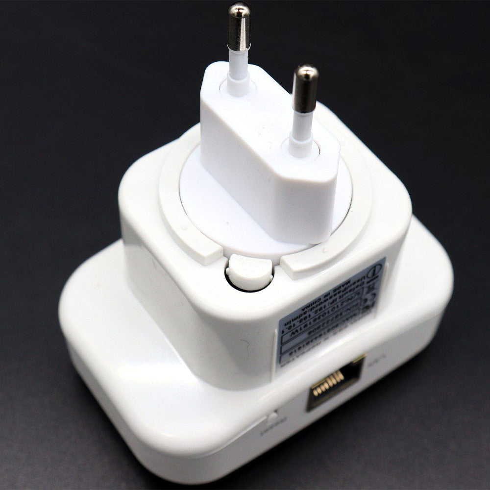 Підсилювач WiFi сигналу до 300 Мбіт/с, 2,4G, МТ02 / Бездротовий wifi репітер в розетку / Розширювач діапазону