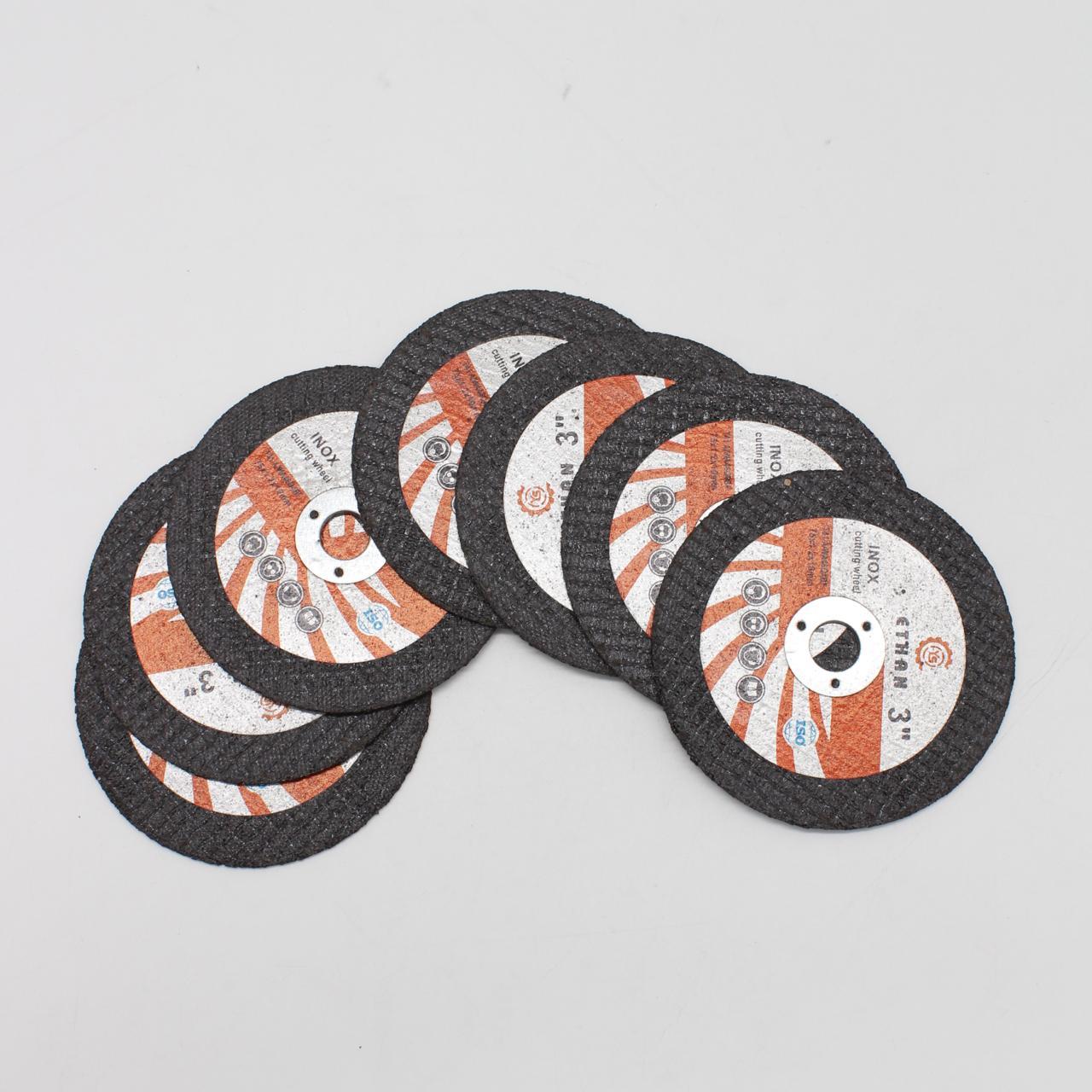 Відрізний диск для міні болгарки 3", 75х10х1,2 мм (1 шт) / Міні відрізний круг по металу / Пиляльний диск для КШМ
