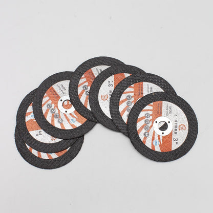 Відрізний диск для міні болгарки 3", 75х10х1,2 мм (1 шт) / Міні відрізний круг по металу / Пиляльний диск для КШМ