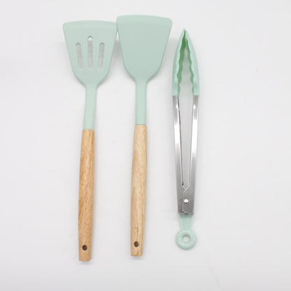 Набір кухонного приладдя 12шт Kitchen Set, / Кухонний набір силіконовий з підставкою