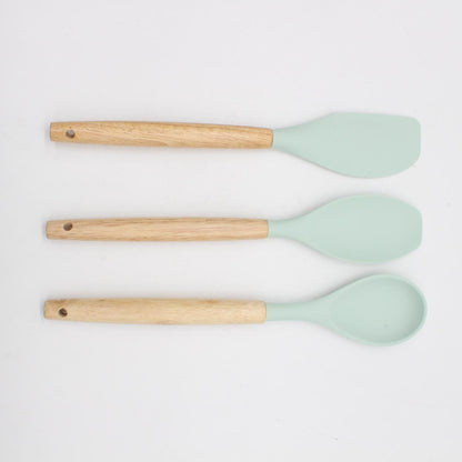 Набір кухонного приладдя 12шт Kitchen Set, / Кухонний набір силіконовий з підставкою