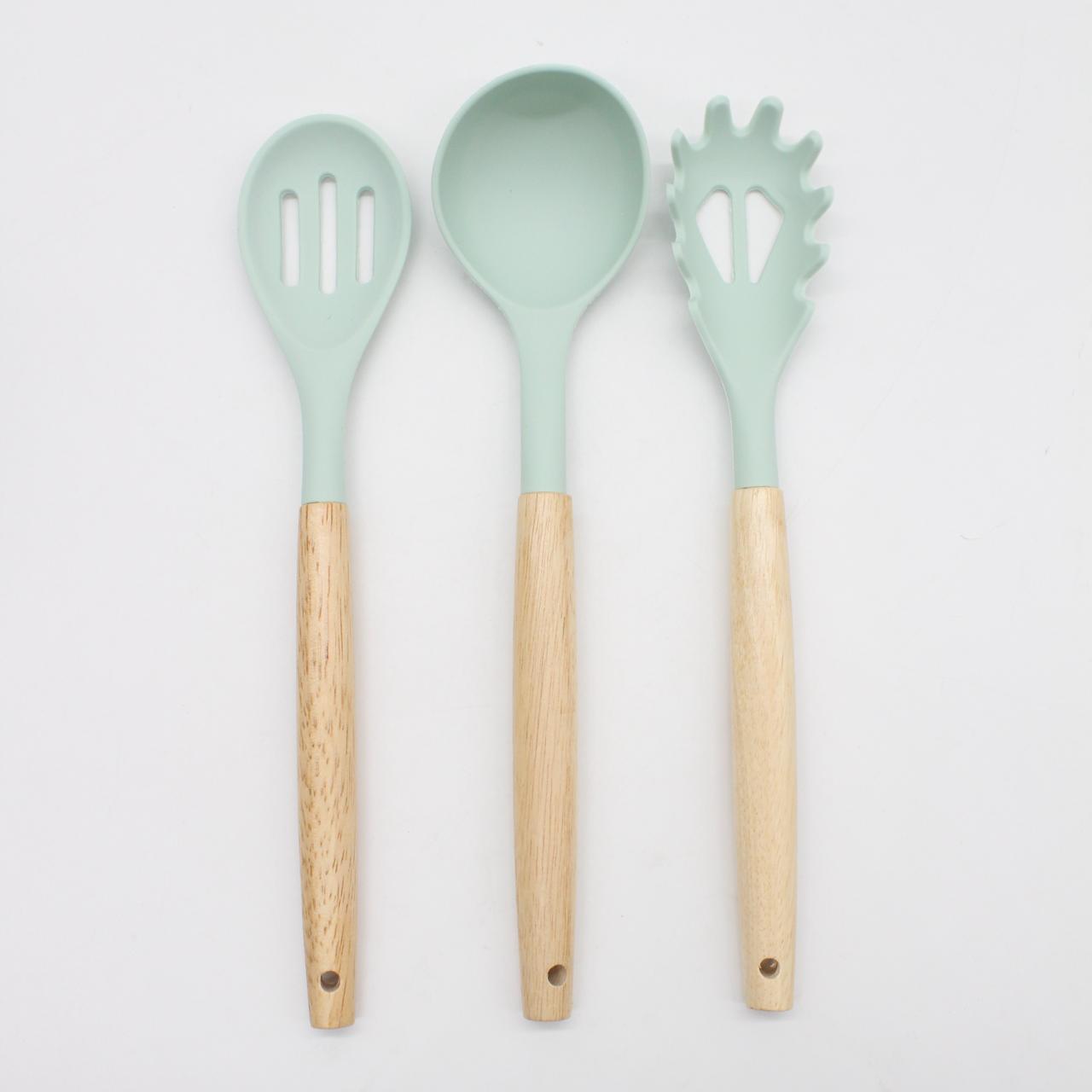 Набір кухонного приладдя 12шт Kitchen Set, / Кухонний набір силіконовий з підставкою