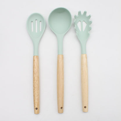 Набір кухонного приладдя 12шт Kitchen Set, / Кухонний набір силіконовий з підставкою