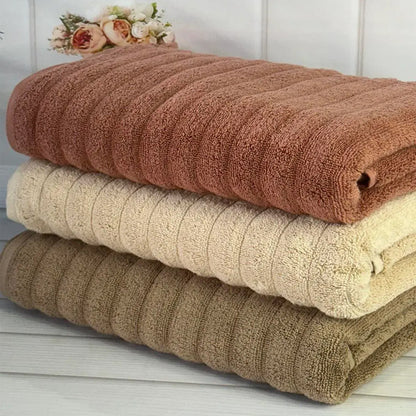 Рушники махрові 50х90см, 3 шт/уп, Royal Bej, Sweet dream, Туреччина / Банні рушники / Рушники махрові для тіла