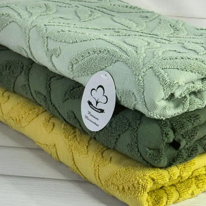 Рушники махрові 50х90см, 3 шт/уп, Sweet dream, Туреччина / Рушники махрові для тіла /Банні рушники