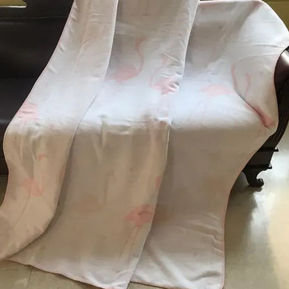 Плед бавовняний 200x220 см, Pelikan Pembe, Туреччина, Belizza / Бавовняний теплий плед / Плед-ковдра