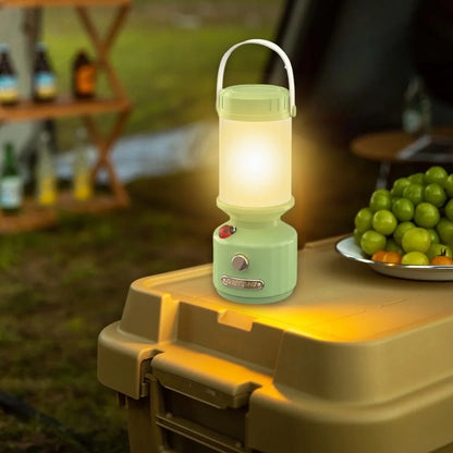 Світлодіодний акумуляторний нічник, з USB, Зелений / Лампа з регульованою яскравістю / Світильник акумуляторний